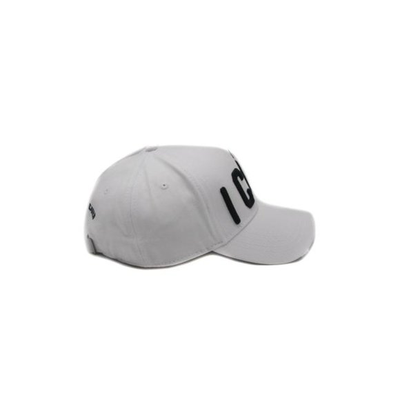 Dsquared2 Icon Baseball Cap - White Bcm0412 (Sku 5233) Hat